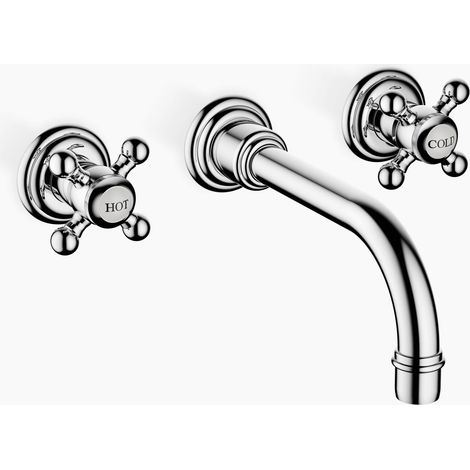 Dornbracht MADISON Mitigeur mural pour lavabo sans vidage,