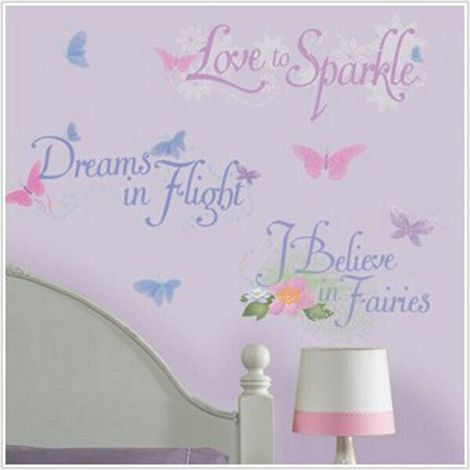 Stickers phrase Clochette et le Secret des fées Disney Fairies (1/3)