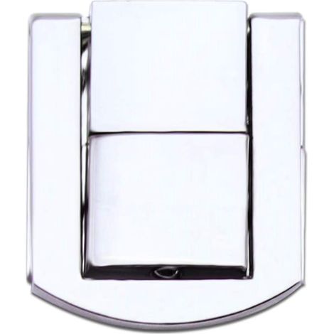 4 Pack Fermeture Fermoir Toggle Verrou Pour Loquet Hasp Poitrine Verrou Verrouillage À Boîte En Bois - Argent - 25mm (1/4)