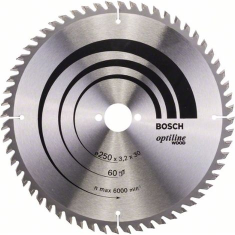 Disco da sega circolare PRO Wood, 250 x 3,2 x 30 mm, T60