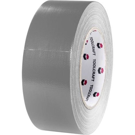 RUBAN ADHÉSIF ISOLANT ÉLECTRIQUE GRIS (L X L) 20 M X 48 MM CONDITIONNEMENT: 1 BOBINE(S) TOOLCRAFT 54B48L20AC (1/2)