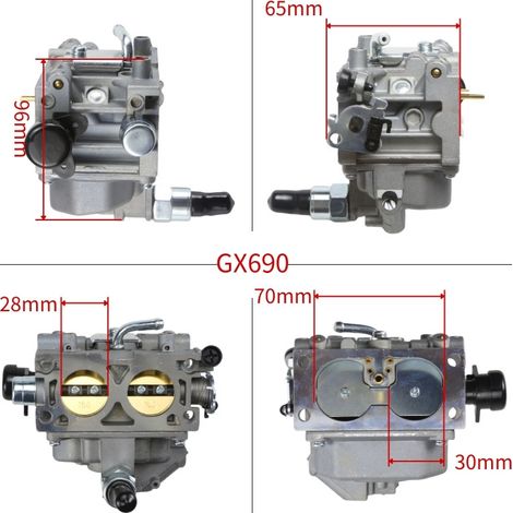 Vergaserbaugruppe GX630, Vergaser 16100-Z9E-033, Vergaser GX690 R 660 (1/4)