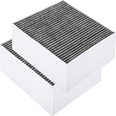 Lot de 2 filtres à charbon actif pour hotte aspirante Siemens LZ56200 / Bosch DSZ5220 DSZ5201 00678460 9001155508 11017314 / Neff Z5170X1 / Gaggenau AA200110