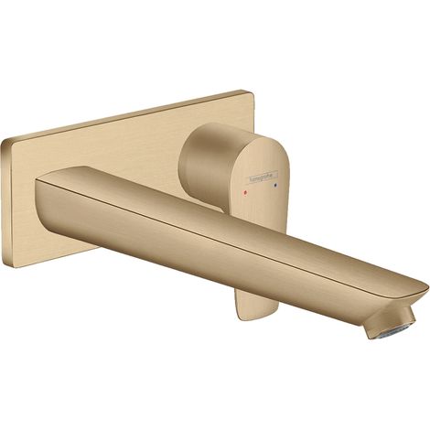 Hansgrohe Talis E - Waschtischarmatur - Unterputz, Bronze gebürstet 71734140 (1/7)