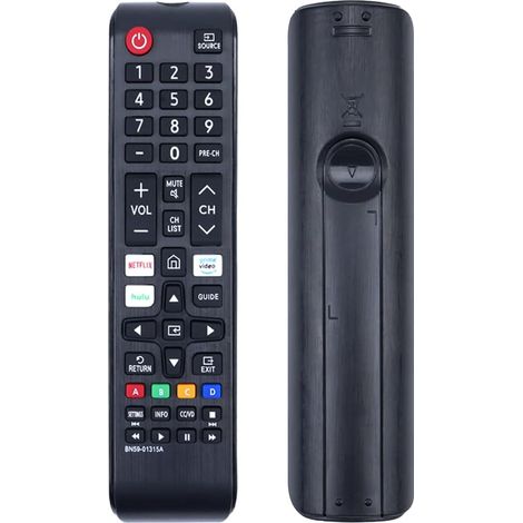 Enowelir Remplacement Télécommande Universelle de Rechange pour Samsung Smart Universelle Télécommande pour Samsung Smart TV Télécommande de Rechange Compatible avec Tous Les Téléviseurs Samsung Télév (1/5)
