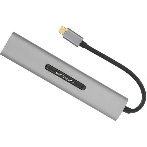 Station d'accueil USB-C 9-en-1 : Hub avec HDMI, VGA, USB 3.0, Charge PD et Ports Réseau/Ethernet (1/5)