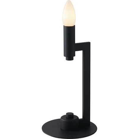 "Lampada da tavolo KAROL in metallo grigio" (1/2)