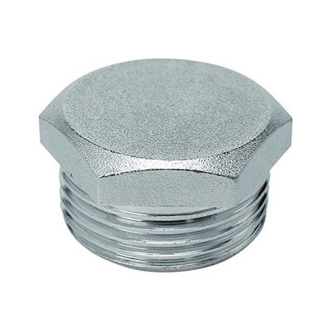 TAPPO M OTTONE CROMATO 290 GEBO - 1/2M- 10 pezzi