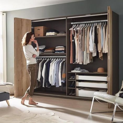2 Pièces Barre Penderie Extensible Antidérapant Inox avec 8 Vis,31 46cm Wardrobe Tringle Vêtements Extensible Vetement 60kg, (1/5)