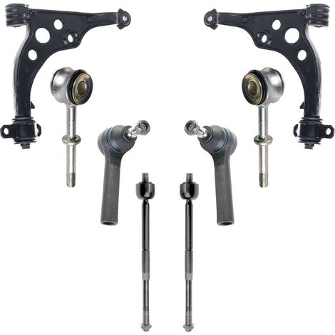 KIT BRACCIO OSCILLANTE 8 PEZZI COMPATIBILE CON CITROËN JUMPER I Furgone (230L) 1.9 TD / Kit Sospensione Completo OE/OEM / Bracci Oscillanti + Testine Sterzo / Sostituzione Diretta OEM