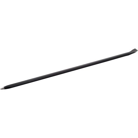 Brechstange Länge 1500 mm Breite 25 mm Form kantig gebogene Schneide pulverbeschichtet (1/2)