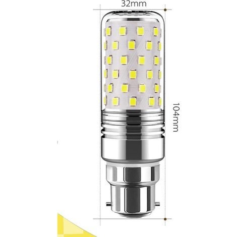 Ampoule LED B22, 16W Équiv 130W halogène 3 températures de couleur
 Lot de 2 (1/4)