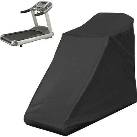 HOXILEELEOHousse per tapis roulant in tessuto Oxford 210D nero 200x95x150cm (1/5)