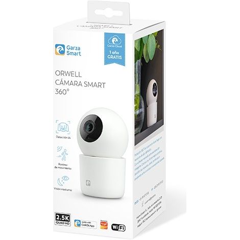 TELECAMERA IP WIFI INTERNA 360 ORWELL 2.5K - 1440 P