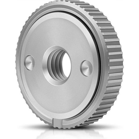 Écrou de serrage rapide,
écrou de serrage rapide SDS dispositifs de serrage de serrage pour toutes les meuleuses d'angle à partir de l'écrou de serrage de meuleuse d'angle M14 (1/4)