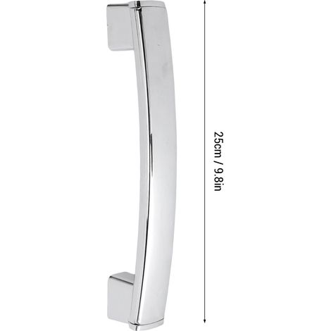 Ortviai Poignée de porte pour four micro-ondes GE – Modèles WB15X26821 et WB15X20402 – En plastique ABS, 25 cm (1/4)