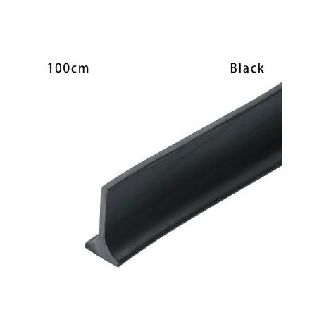 Bande d’étanchéité anti-fuite 100 cm noir, joint de retenue d’eau salle de bain (1/3)