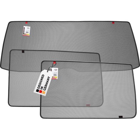 HEYNER® Sonnenschutz Rücksitz und Heckscheibe passend für VW Multivan T5 (2003-2015)