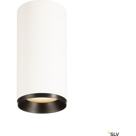 Plafonnier LED NUMINOS® L intérieur blanc/noir LED 28W 24° UGR  13 - SLV - 1004614 (1/4)