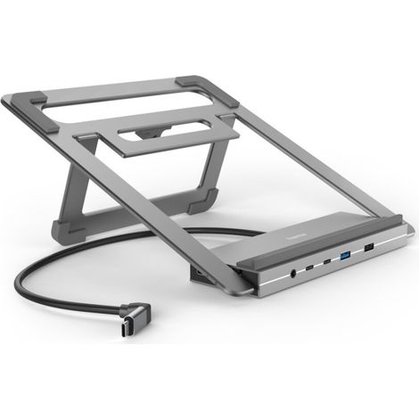 Hama USB-C-Docking-Station Connect2Office Stand, Notebook-Halterung, 12 Ports (1/5)