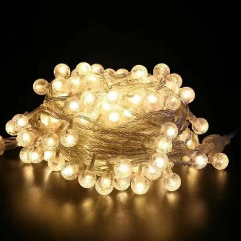 Guirlande lumineuse - - 3m - 20 LED - Blanc chaud - Intérieur (1/2)