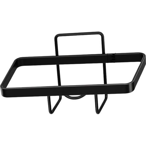 Black stainless steel soap dish for bathroom kitchen without (1/5)