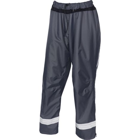 Pantaloni da pioggia con strisce riflettenti - SOLIDUR - H2OPA-XS