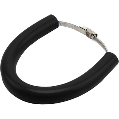 Protection d'échappement de moto innovante à gestion thermique conçue pour la plupart des vélos de plus de 250 cc (noir) (1/3)