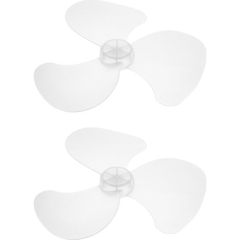 Lot de 2 Pales de Ventilateur en Plastique de 14 et 16 Pouces, Résistantes Corrosion et Rouille, Remplacement des Pales de Ventilateur Verticales (1/5)