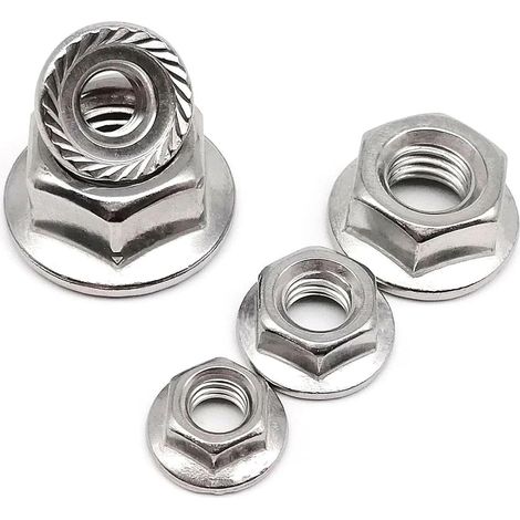Frein-filet, 2/10/20 pièces M3 M4 M5 M6 M8 M10 M12 DIN6923 316 (1/5)