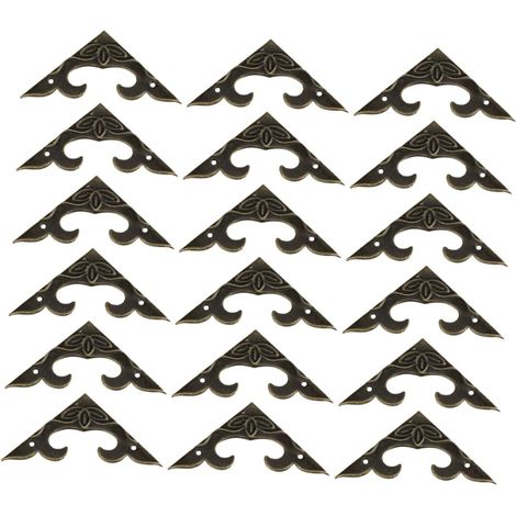 de 20 protections d angle pour bo tes en bois coins m (1/5)