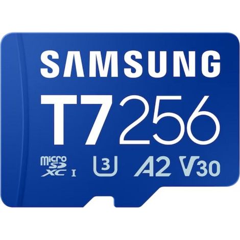 Tarjeta de Memoria Samsung P7 256GB microSD XC/ Clase 10/ 170MBs