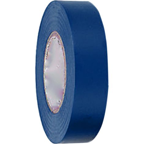 Ruban isolant en PVC à usage général, résistant à la haute tension 600V, qualité industrielle, bleu, 1600 (20 mètres). (1/5)