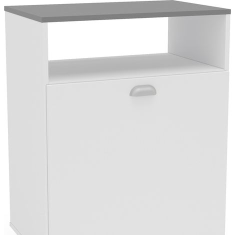 Mueble lavandería Md-Bakery2 acabado blanco, 80cm(alto) 60.5m(ancho) 40m(largo) (1/4)