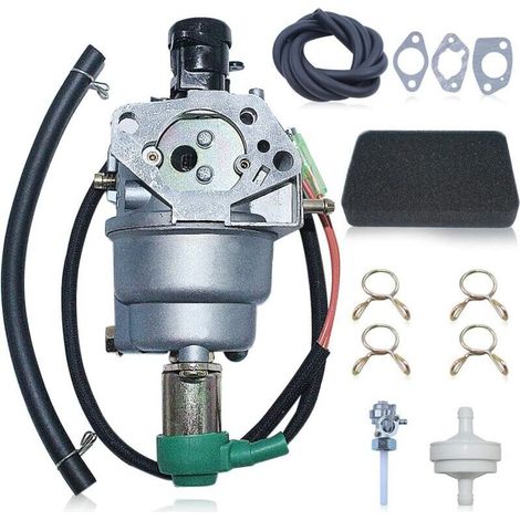 Vergaser mit Luftfilter und Kraftstoffleitung für Stihl MS210, MS230, MS250, 210, 230, 250, 021, 023, 025 Kettensägen, ersetzt Zama C1Q-S76, 1123, 120, 0603 (1/4)
