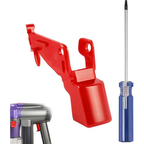 V10 V11 Gachette pour Dyson Bouton Pièces Détachées pour Dyson V10 V11 Bouton de Démarrage à Gâchette Pièces de Rechange pour Aspirateur Dyson, avec tournevis (1/5)