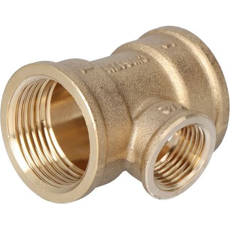 Raccord ferro reducing tee fitting latón 40x27 mm (1/2)