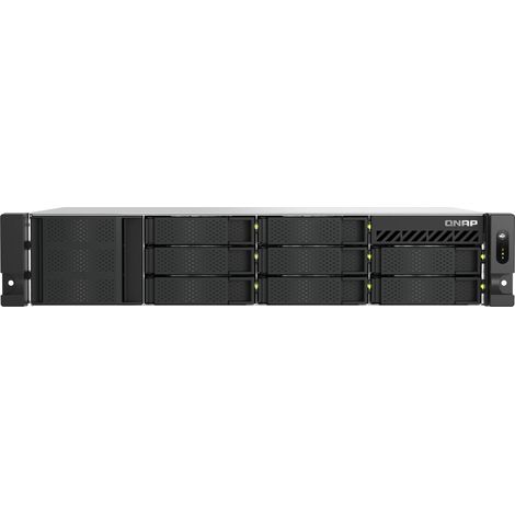 Nas Qnap per TS-855eU montaggio su rack con 8 alloggiamenti Nero C5125 (1/4)