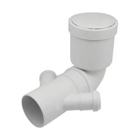 CURVA WC PROLUNGATA CON DOPPIO ATTACCO Misura: Diam. 90/40