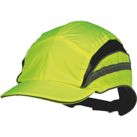 3M Casquettes anti-heurts First Base 3 Classic, Jaune, Type: SHORT