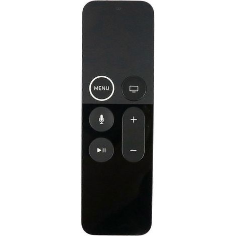 Replace Remote Controller A1962 EMC3186 TV Remote for Apple TV Siri 4K A1842 5Th 2017/A1625 4Th 2015 Black