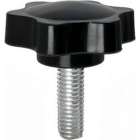 Vis à poignée Torx, vis à tête étoilée en plastique, bouton en plastique 4 mm x 9,8 mm (1/5)