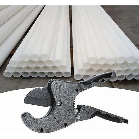 Outil de coupe robuste de coupe-tuyau en PVC avec coupe-tuyau de verrouillage de poigne pour tuyau en PE PPR 20-63mm (1/5)