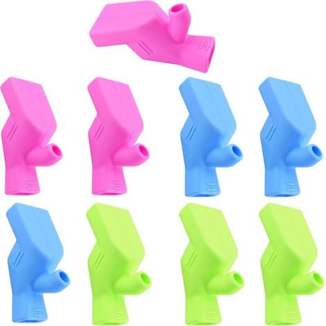 Juego de 9 extensores de grifo de silicona para lavabos de baño y fregaderos de cocina – Accesorios de baño (1/5)