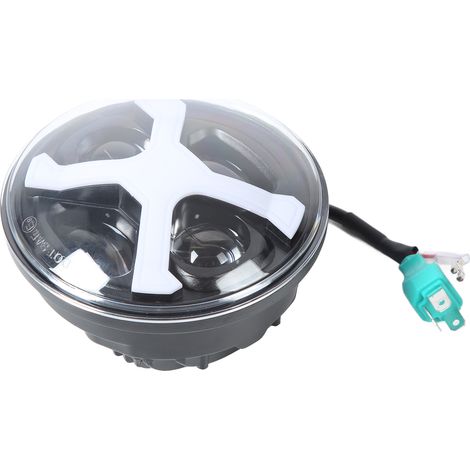 12V 6-Zoll-LED-Scheinwerfer, 3200 Lumen, 6000K-6500K, universeller kaltweißer Scheinwerfer für Autos und Motorräder, hohe Helligkeit (1/5)