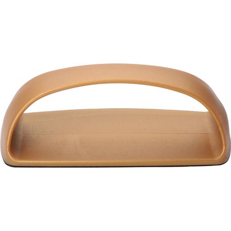 Ensemble doré de 4 poignées autocollantes pour tiroirs d'armoires, porte de réfrigérateur, poignée d'armoire en verre, poignée de porte coulissante p (1/3)