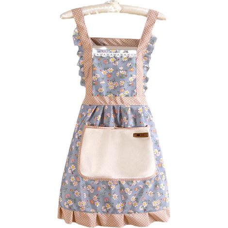 Tablier De Cuisine - Coton - Imperméable - Poche Intégrée - Pour Cuisine Bricolage Jardinage - 75 X 70 Cm - 1 Pièce (1/5)