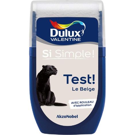 Dulux Valentine Si Simple - Peinture toutes pièces - Testeur Mat Le Beige 30 mL