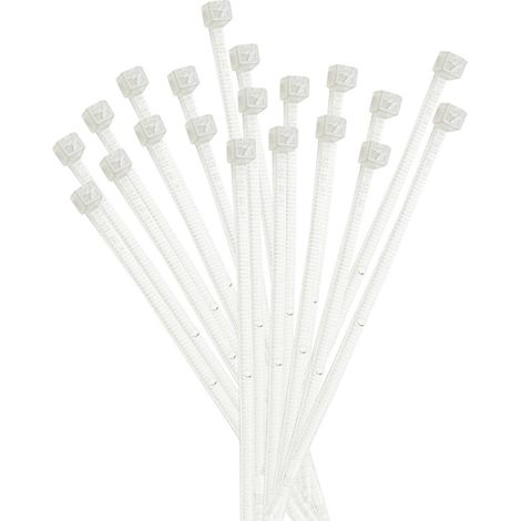 Kabelbinder 160x2,6mm weiß BMB1625E / 5206 /100 Stück/
