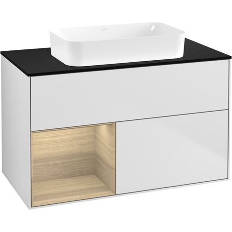 Villeroy & Boch F652PCMT Meuble sous-lavabo Finion F65 (1/2)